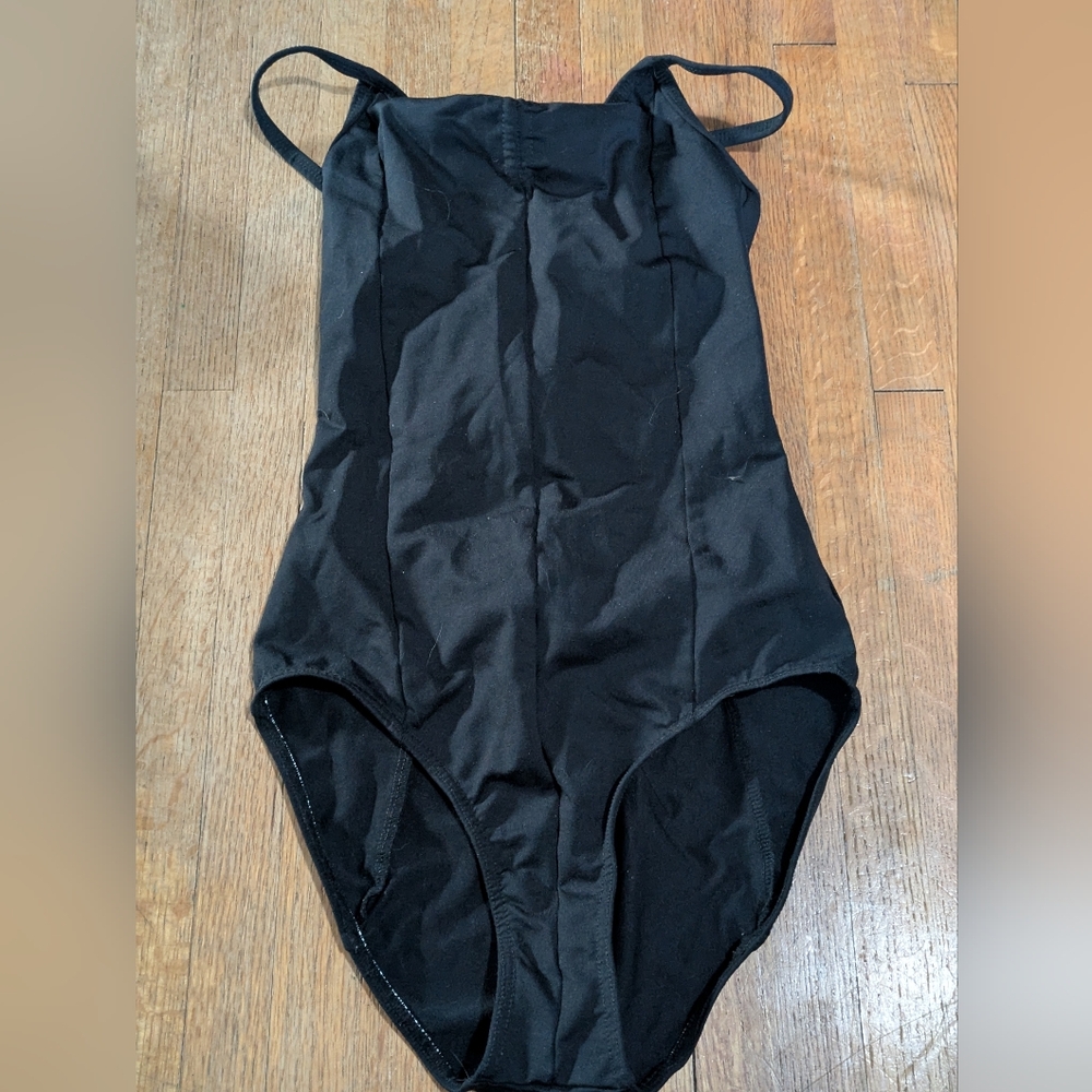 Black Mondor Pinch Front Leotard